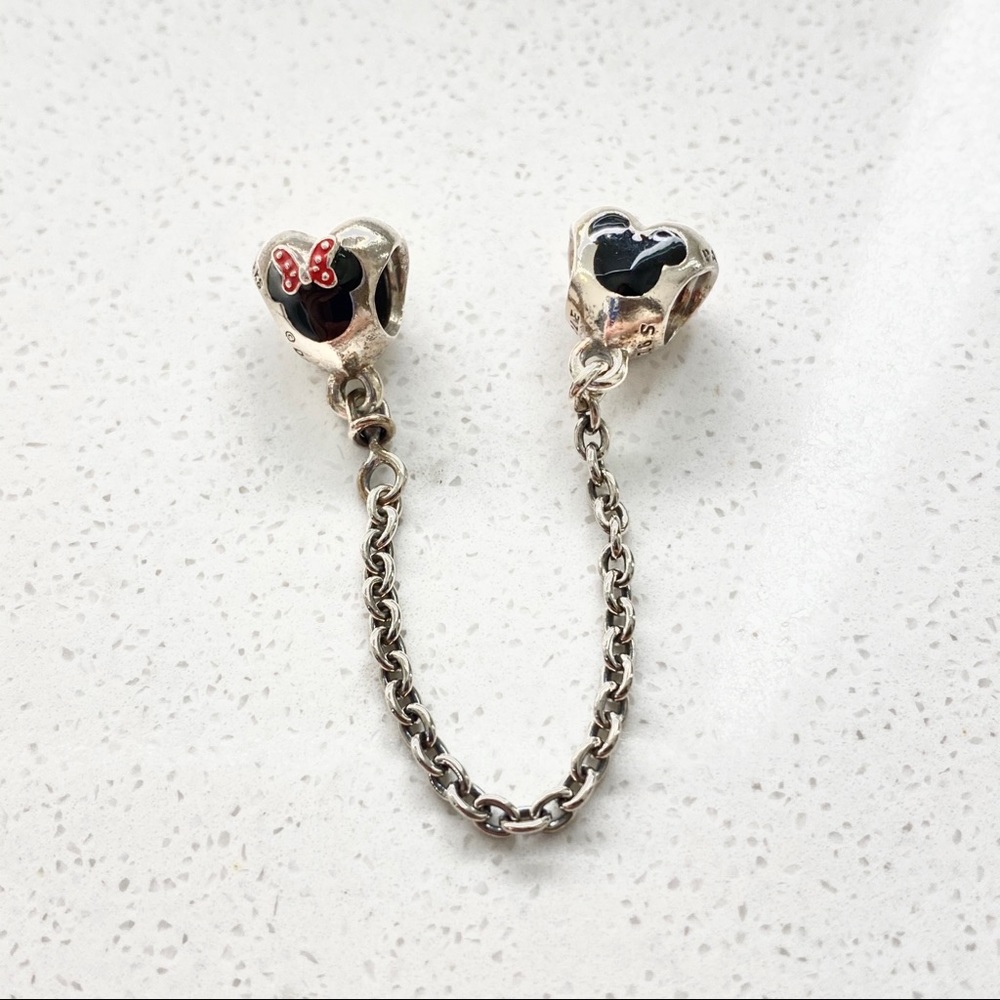 Pandora Disney Mickey & Minnie Safety Chain